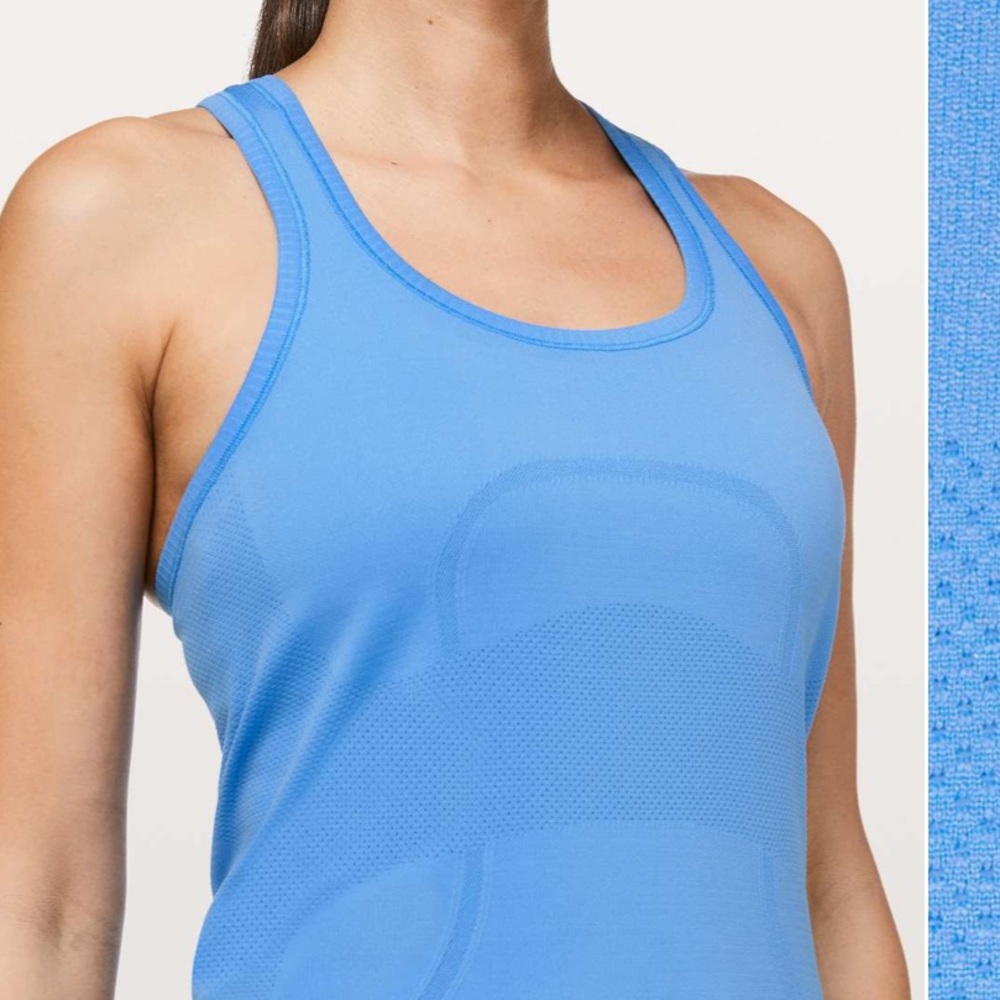 Lululemon Swiftly Tech Racerback Tank Top in Blue